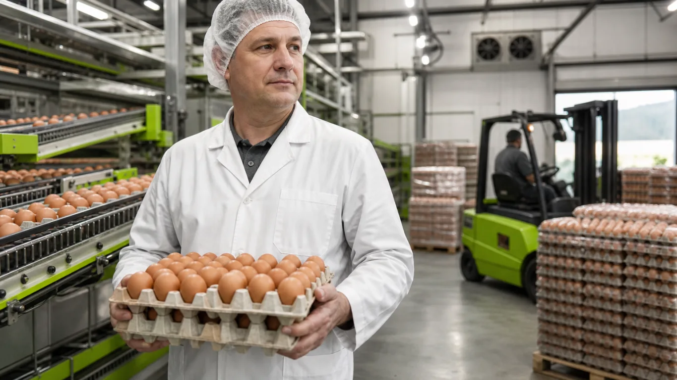Оптовые цены на яйца за год выросли на 33,3%