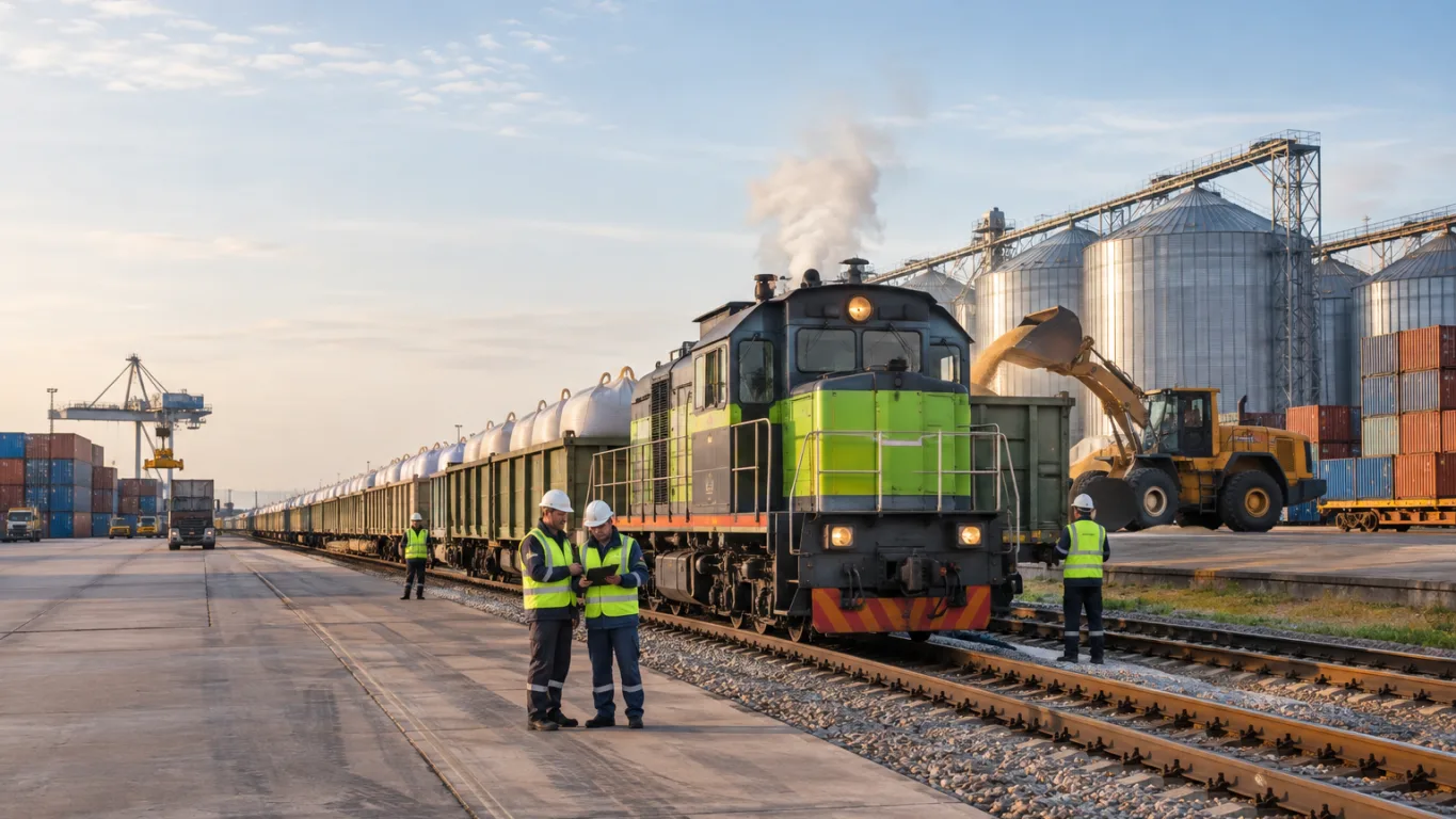 Экспорт зерна получил третий приоритет на железнодорожном транспорте